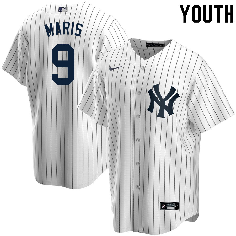 2020 Nike Youth #9 Roger Maris New York Yankees Baseball Jerseys Sale-White